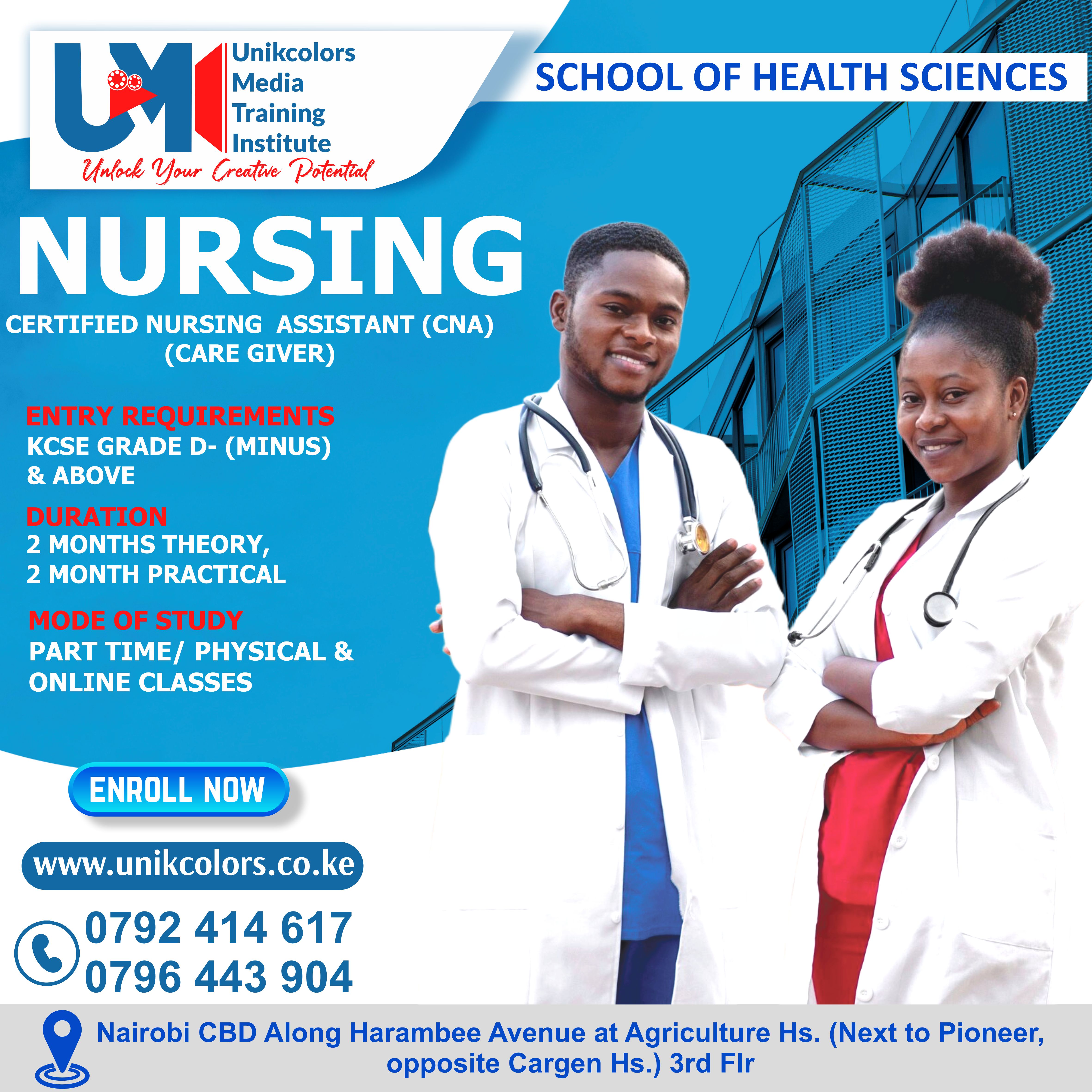 CERTIFIED NURSING ASSISTANT - CARE GIVER COURSE